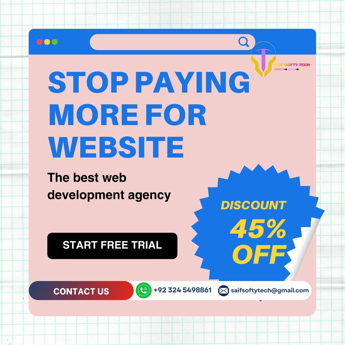 Saif Softy Tech tweet media