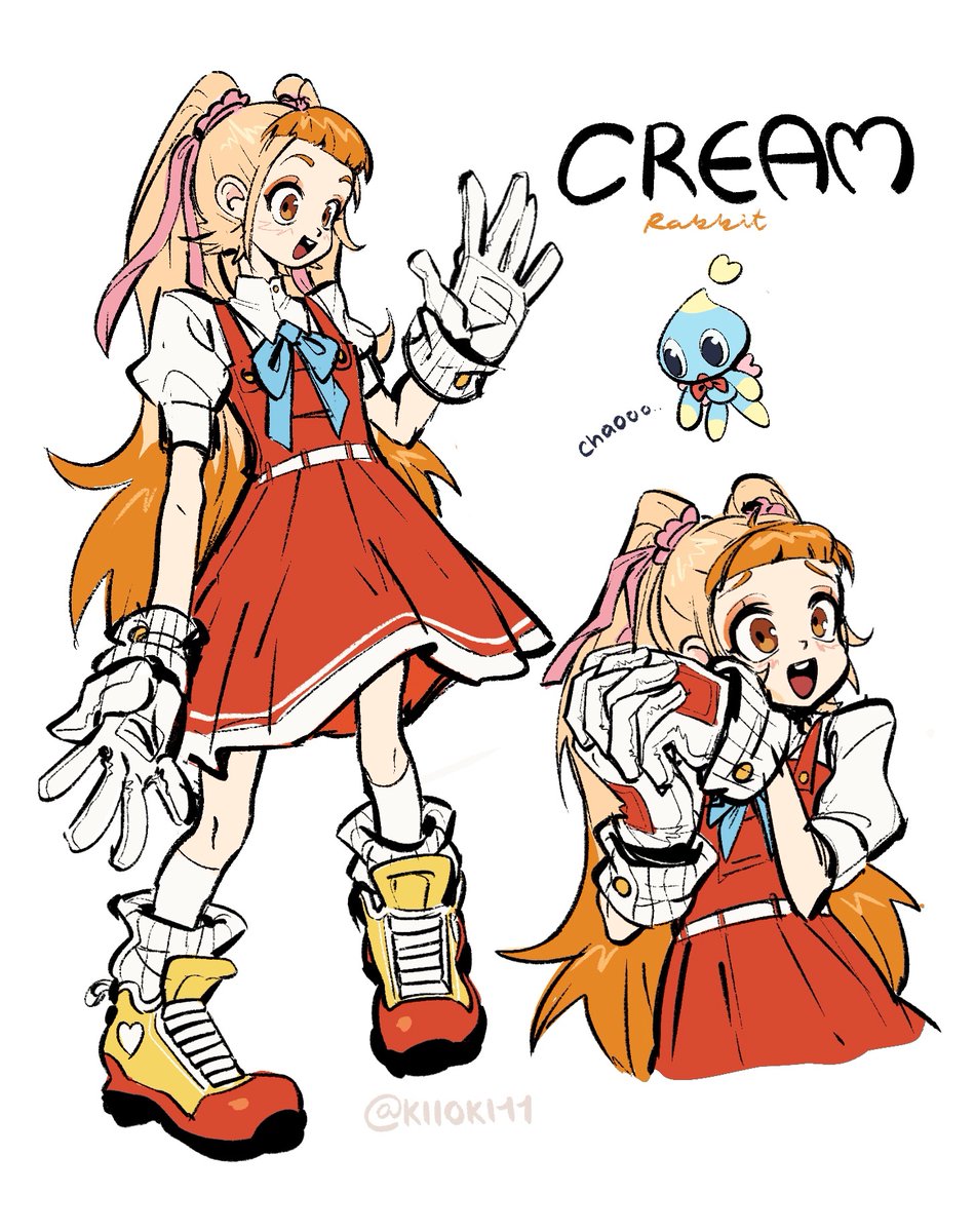 Kiioki11's tweet image. Cream and Vanilla 💛🧡