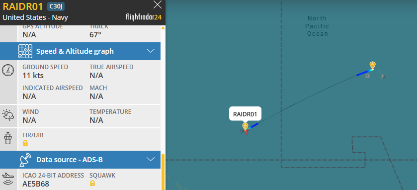 FMilcoms's tweet photo. #RAIDR 01 #AE5B68 landed at PKMJ. https://t.co/dzfxUcMuU6