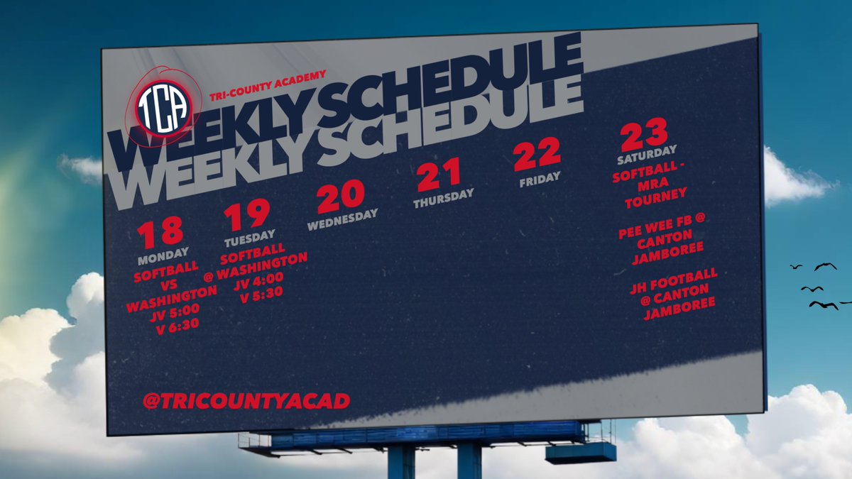 Tri County Academy tweet media