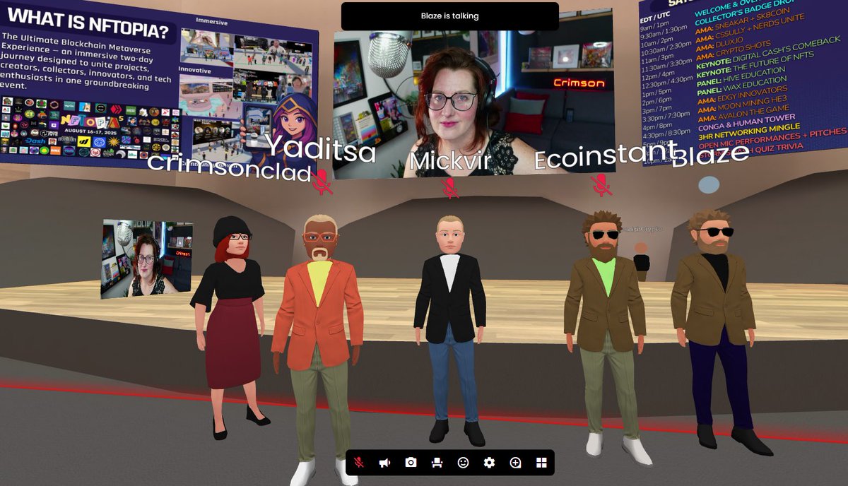 Mickvir (@mickvir2) on Twitter photo If you missed it, you missed a great Hive Panel over at NFTOPIA 5. <a href="/crimsonclad/">crimsonclad</a> was bossing it as always, much respect ๐ซก. <a href="/RollingOTB/">Blaze๐ฅ</a> was killing it for <a href="/splinterlands/">Splinterlands</a>. <a href="/EcoInstant/">Eco Instant - Solver of Problems</a> holding down for Moon. And myself representing <a href="/cryptoshots_nft/">Crypto Shots | Web3 Shooter @ HIVE/BTC/WAX/ETH</a> .
#NFTOPIA5 #HIVE #WAX If you missed it, you missed a great Hive Panel over at NFTOPIA 5. <a href="/crimsonclad/">crimsonclad</a> was bossing it as always, much respect ๐ซก. <a href="/RollingOTB/">Blaze๐ฅ</a> was killing it for <a href="/splinterlands/">Splinterlands</a>. <a href="/EcoInstant/">Eco Instant - Solver of Problems</a> holding down for Moon. And myself representing <a href="/cryptoshots_nft/">Crypto Shots | Web3 Shooter @ HIVE/BTC/WAX/ETH</a> .
#NFTOPIA5 #HIVE #WAX