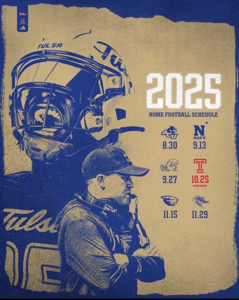 Thank you <a href="/TulsaFootball/">Tulsa Football</a> <a href="/AndrewLee_CFB/">Andrew Lee</a> for the game day invite, I’m very excited to be attending!!