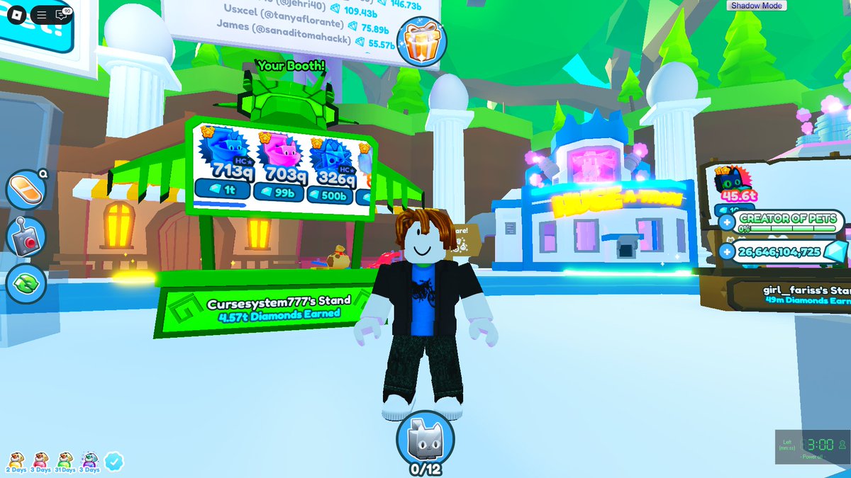 Famousganjha18's tweet image. #PEtsimulatorx 
@roblox 
@buildintogames 
@petsimulatorx