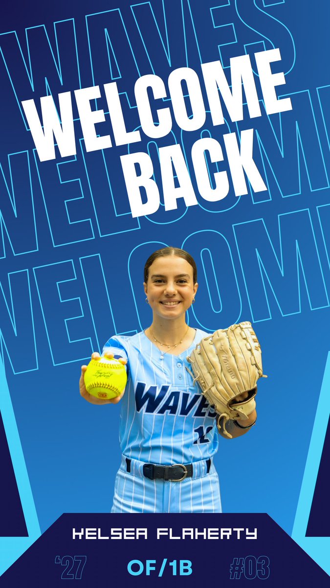 k_flaherty2027's tweet photo. Very excited for another year with Waves 18u Gold!! I’m so grateful for the opportunity to play with such a talented group and I can’t wait to see what we accomplish! Go Waves!!! 🌊💪 https://t.co/6nHDyWbz2V