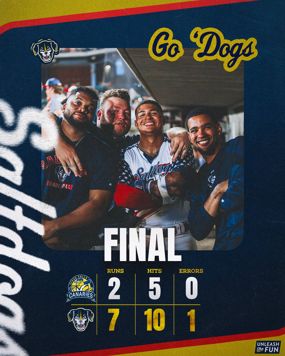 saltdogsball's tweet image. Bang. 🧨 ‼️ 

#Saltdogs | #unleashthefun