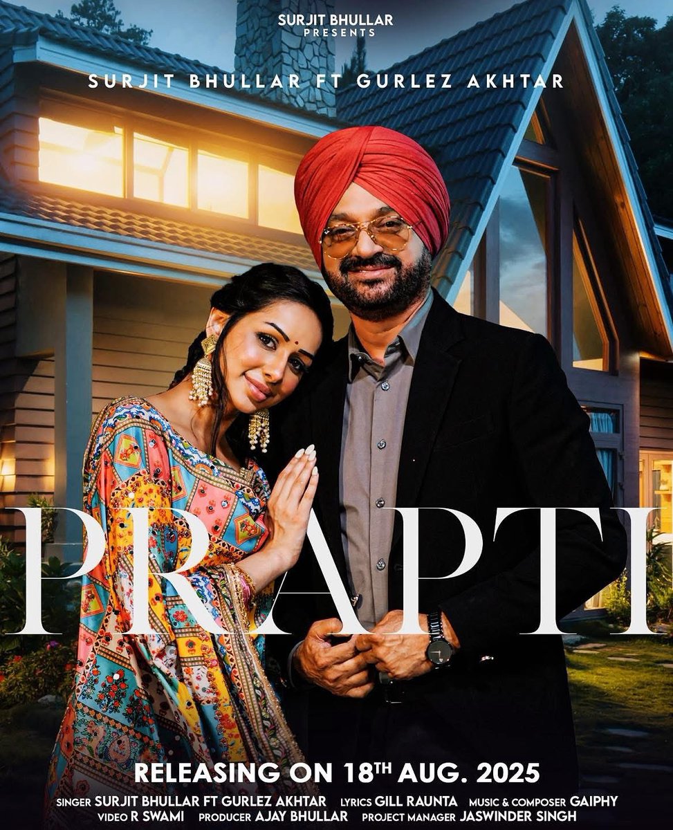 GillRaunta's tweet photo. ਜਾਨ ਨਾਲ ਵੱਧ ਹੁੰਦੀ ਵੈਲਯੂ ਜ਼ੁਬਾਨ ਦੀ #gillraunta 
ਕੱਲ ਨੂੰ ਆ ਰਿਹਾ ਆਪਣਾ ਨਵਾਂ ਗਾਣਾ #prapti #surjitbhullar @gaiphymusic https://t.co/BLcemlEpcQ