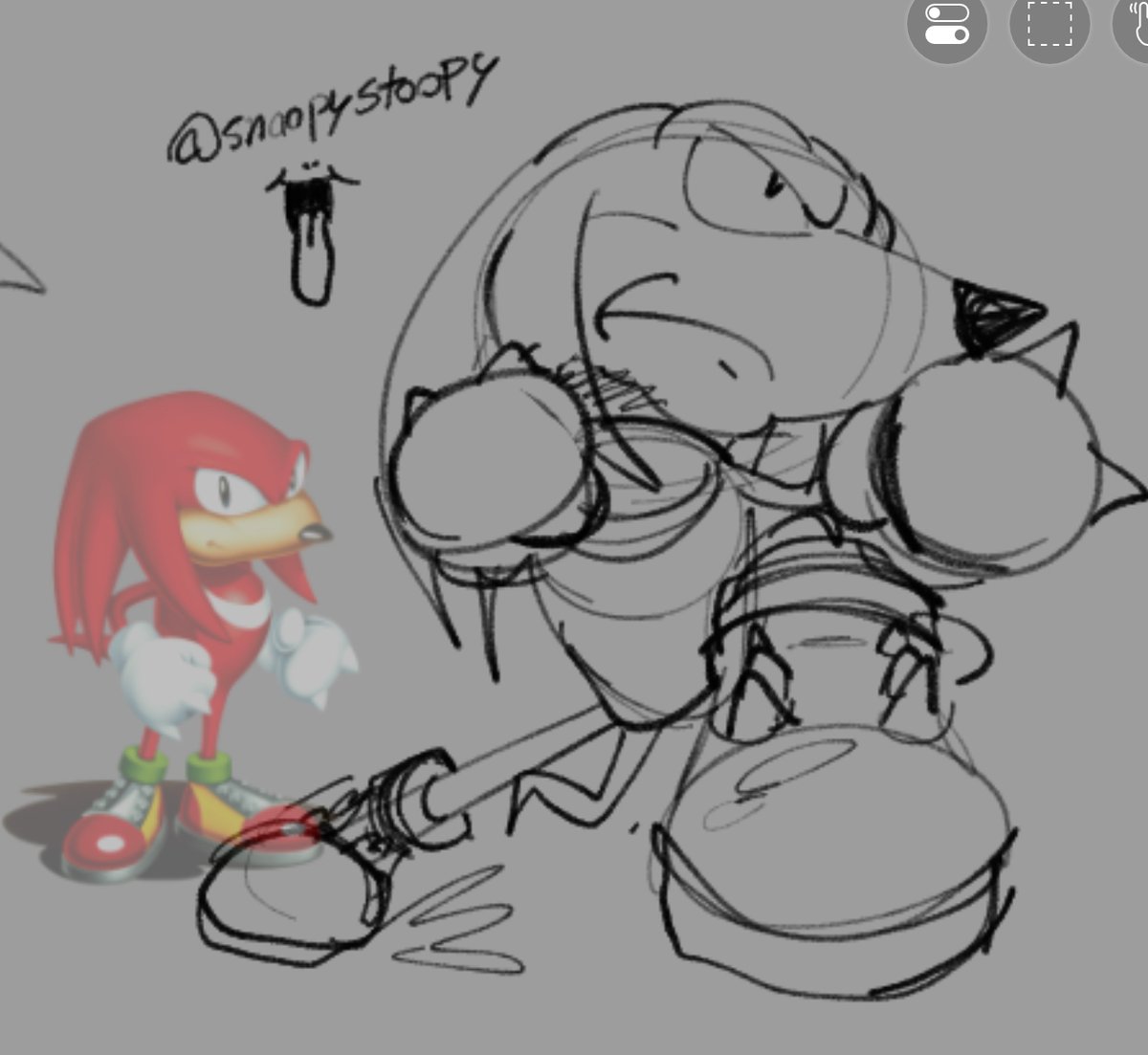 freehanded a classic knuckles. I have never drawn him before,… he speaks to me… HE IS SO COOL WTF

#SonicTheHedgehog #KnucklestheEchidna #STHKnuckles #STH