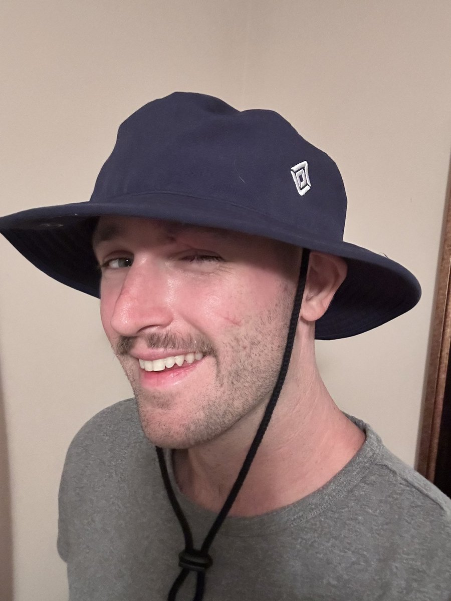 TheGregCrimmins's tweet photo. Hey, @Rivian, is it just me or is your logo on the wrong side of this hat?? Shouldn’t it be on the front? Maybe mine is just special 😂
Oh well, l love it regardless. Even bought an enamel pin to match on my other hat. https://t.co/KYLvhN32Ix
