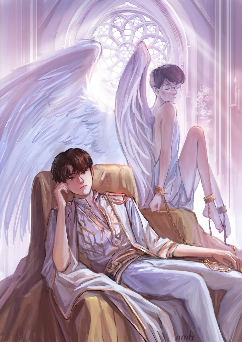 thesummerilove's tweet photo. The truth is, Chovy doesn't care even the heaven nor the other angels.
He only wants Doran.
He never wants him to leave.
That's why the angel can not escape, he stucks in the Church of Chovy.

[base on my own fanfic]
#choran #maolan https://t.co/2zujiJMDpC