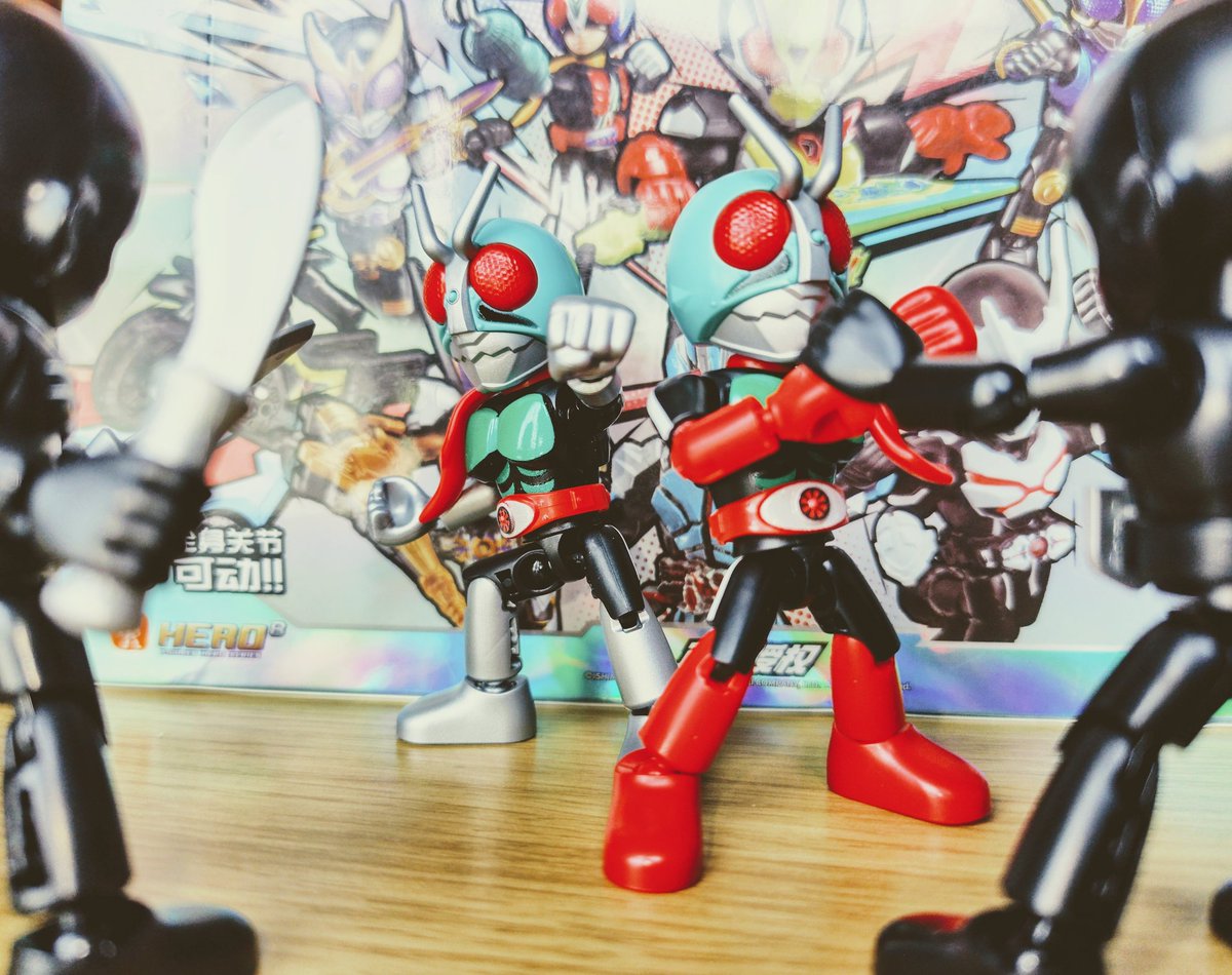 Blokees 仮面ライダー星光版第1弾と第4弾でクウガの初期4フォームが