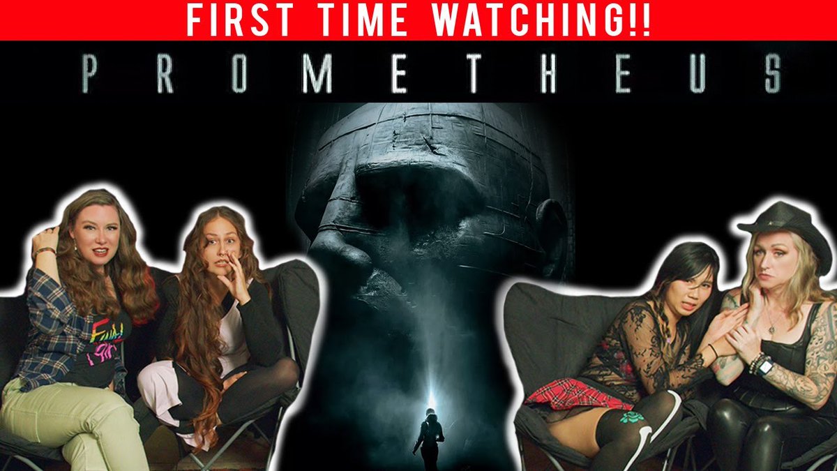 Final_Girlz's tweet photo. PROMETHEUS 1ST TIME WATCHING 
https://t.co/19NJrapH0Q

#AlienEarth #prometheus #alien #finalgirlz #horror #HorrorMovies https://t.co/vzY62oTUHk