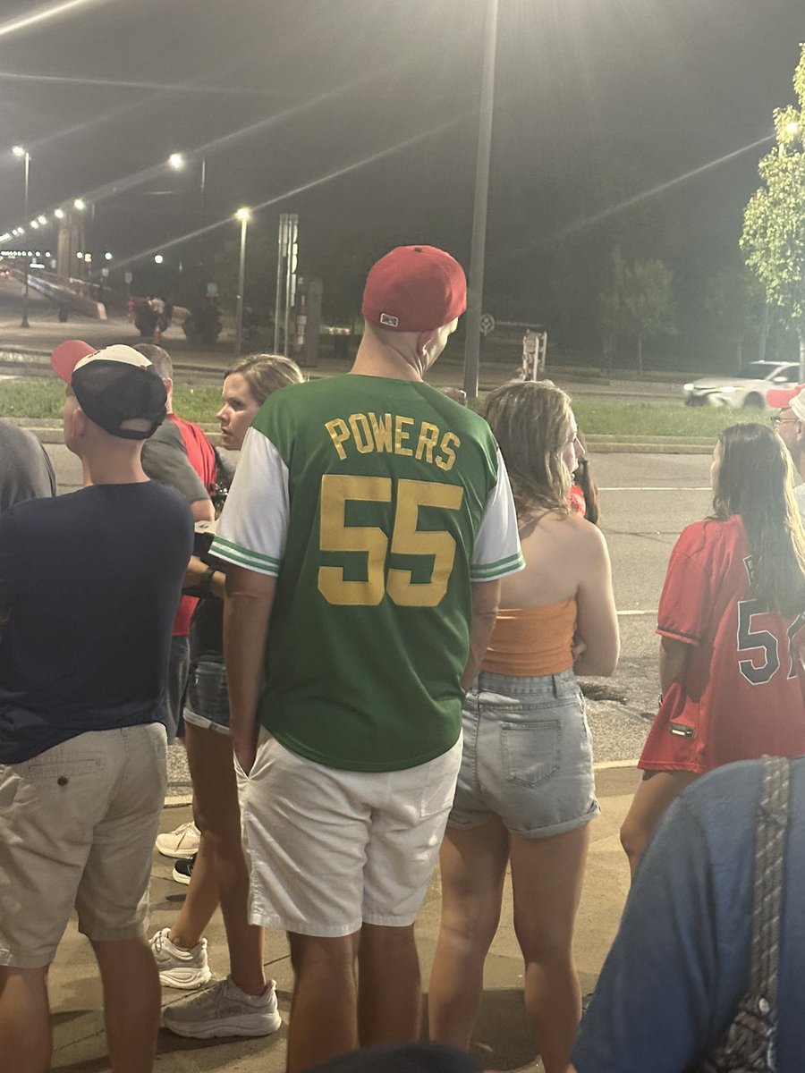 HaliganLLC's tweet photo. @ZackMeisel #randomjerseysighting 

Do a breakdown of this guys career! https://t.co/jw5wPdwPJZ