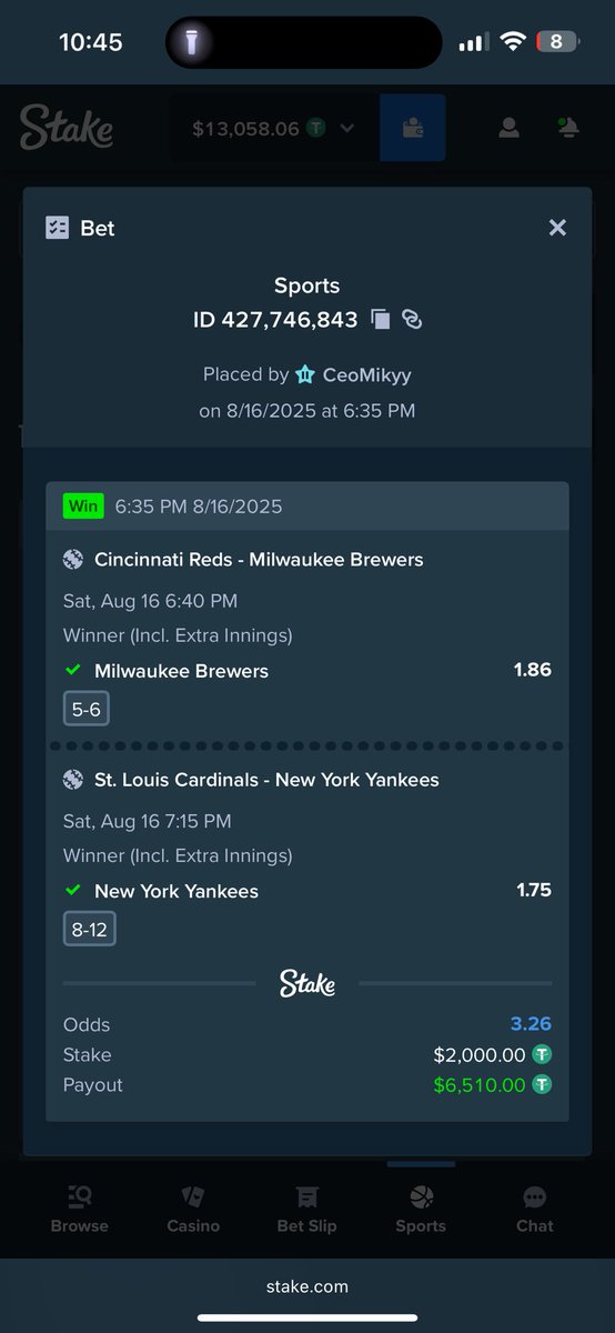 2-0 on the day , 4-1 within the last 24 hours , if you haven’t already join the Premium telegram chat for $50 a month and get the hottest picks in the world , Like &amp; retweet this post for a chance to win $200 and comment your stake username below