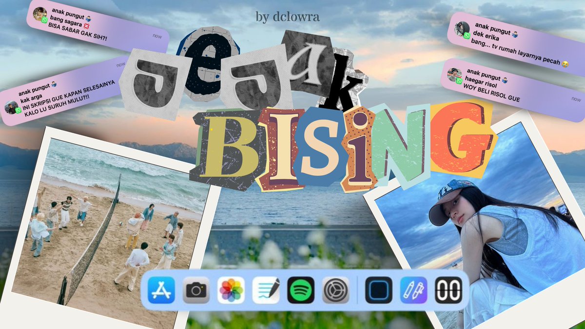 dclowra's tweet image. [ JEJAK BISING ]

     “Jejakmu kan selalu menjadi arah tuju, setiap langkahmu adalah arah bagiku, kita terlahir untuk selalu bersama”

     — seventeen au