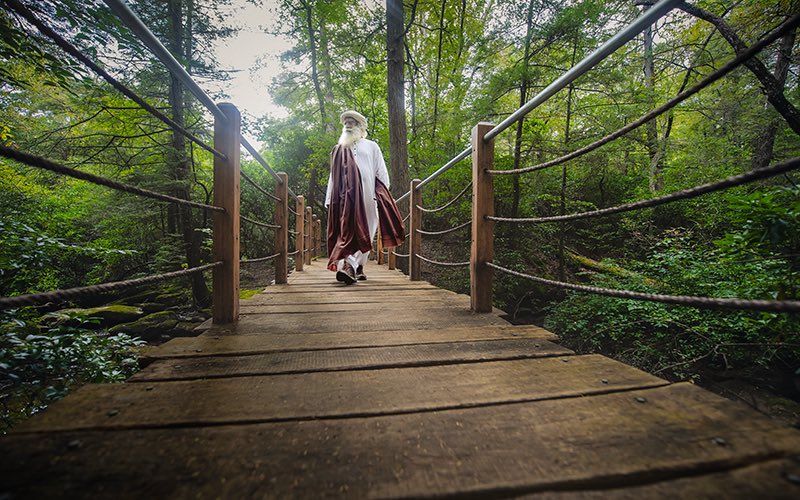 SadhguruJV's tweet image. Do not look for the finish line. With Life, the Journey itself is the Destination. #SadhguruQuotes