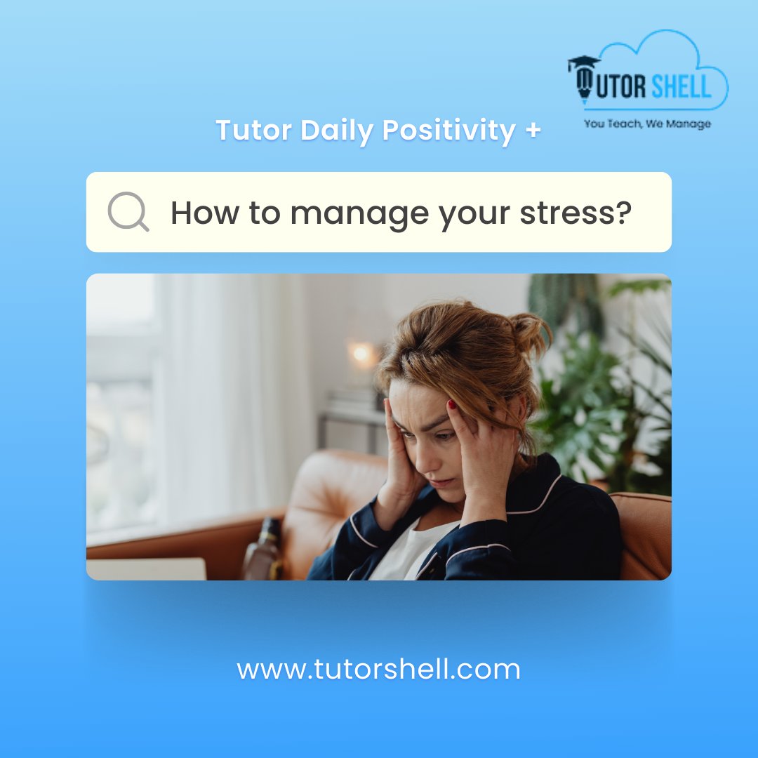 tutorshell's tweet image. Feeling overwhelmed? You’re not alone. Teaching is meaningful — and mentally demanding.

Take a breath today:
✔ Prioritise tasks
✔ Set healthy boundaries

A calm tutor creates calm learners 💙
 How do YOU manage stress? Share your tips below! 👇
#TutorShell #TutorLife