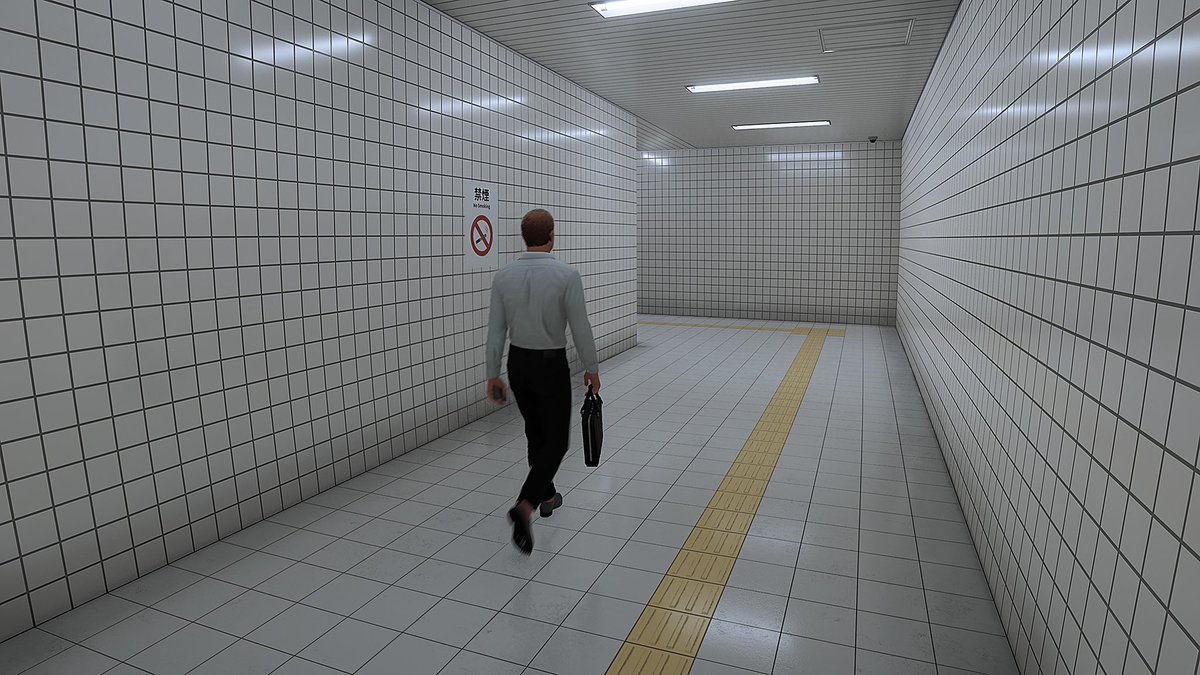 yuuki2012_jp's tweet photo. ８番目出口プレイ中。脱出は出来たけど異変が全部見つかっていない。
おっさんのハゲが治る異変があるのではと毎回確認するの疲れた https://t.co/ndOiy986ID