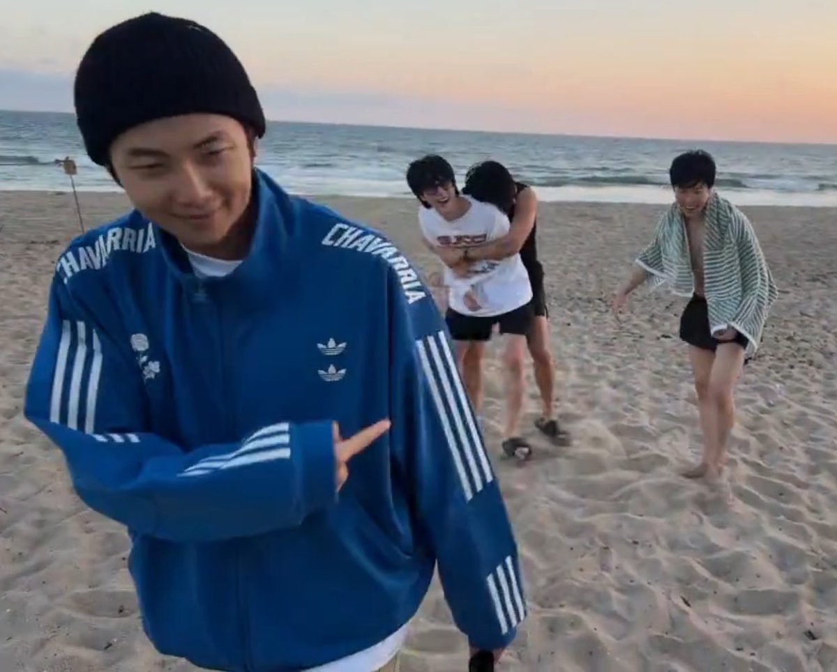 Tae is never letting Jin go again 😭😂