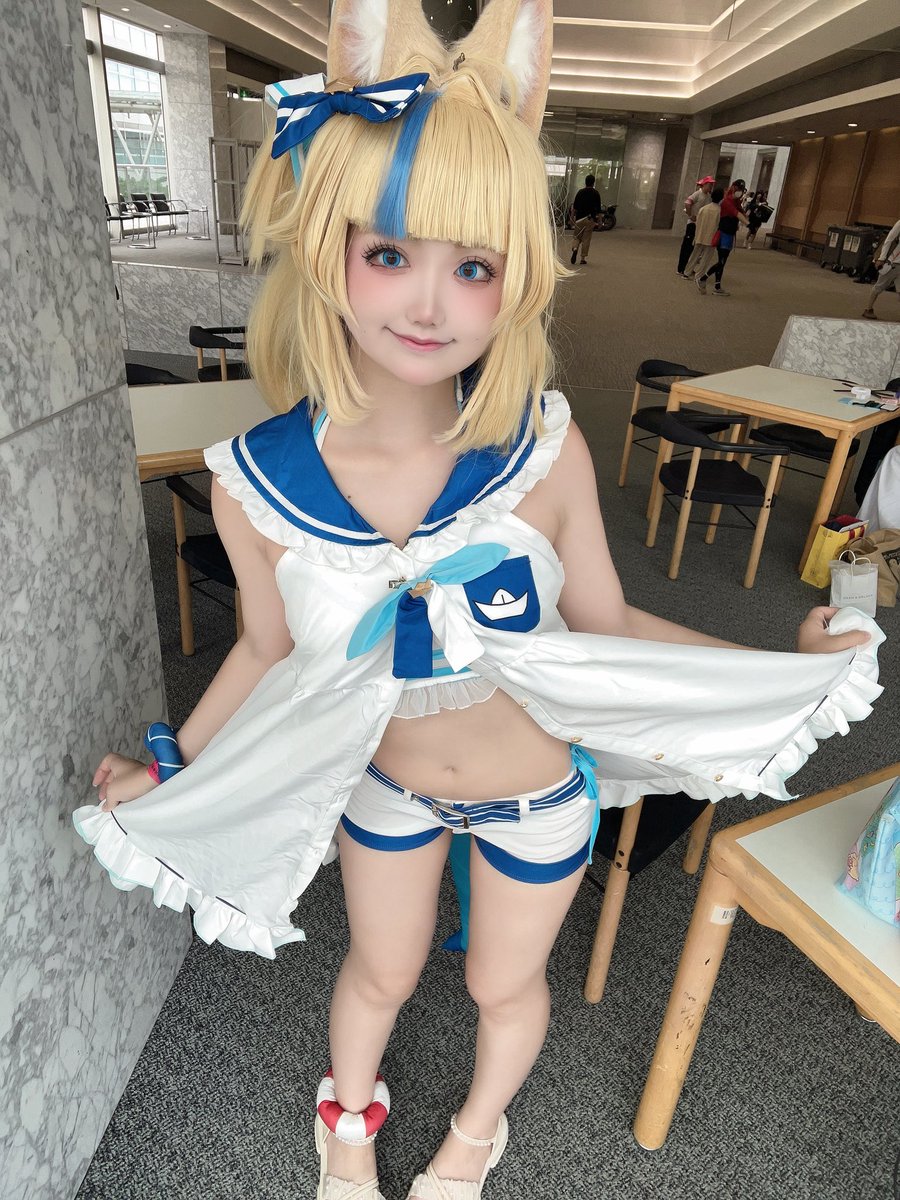 sabaちゃんでいるよ🐟
屋上行きます！
#C106  #C106_cos #C106コスプレ