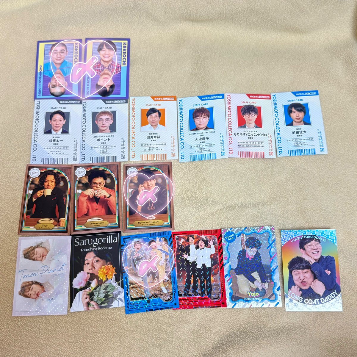 __chuchuta's tweet photo. よしもとコレカ よしもと コレカ 交換

【求】カベポスター(永見＞浜田)※敬称略

【譲】画像参照

同種交換、郵送でのお取引希望

お気軽にご連絡ください https://t.co/mfM9GoAGZ5