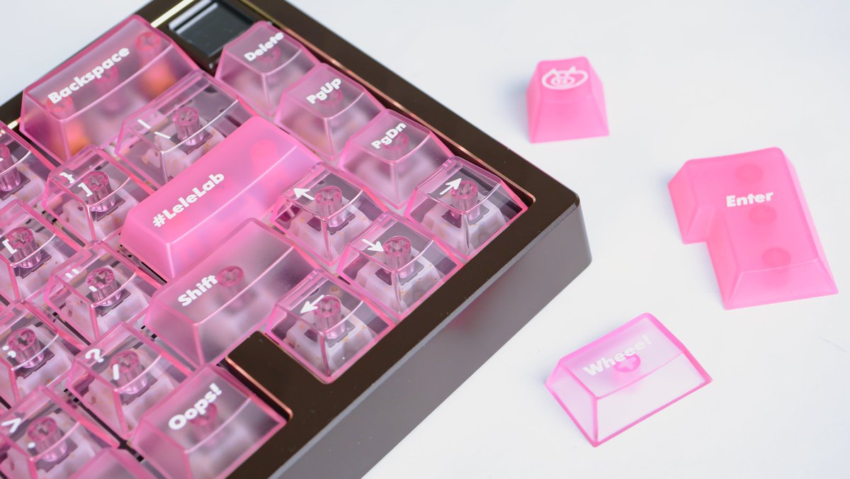 スタッフのおすすめ】 LeleLab Pink Carnival → 可愛らしい透明感の