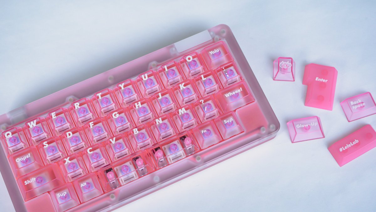 スタッフのおすすめ】 LeleLab Pink Carnival → 可愛らしい透明感の