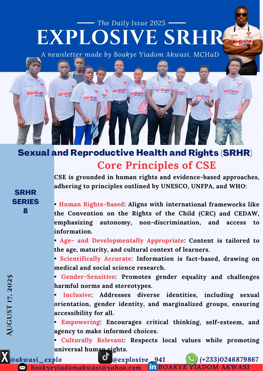AKWASI BOAKYE YIADOM, MCHaD (@akwasi_explo) on Twitter photo ๐๐8TH DAILY SRHR NEWSLETTER ๐๐
Abreast yourself with current trends
<a href="/_GHSofficial/">Ghana Health Service</a> <a href="/PPAGGhana/">Planned Parenthood Association of Ghana (PPAG)</a> <a href="/YAMghana/">YouthActionMovement</a> <a href="/DaudaMalik5/">ENVIRONMENTAL & REPRODUCTIVE HEALTH ADVOCATE ๐๐ค</a> #WeiboGala2025 #WeiboGala2025xPondPhuwin #PerthxBobbiBrown #ุงููุฐูุง_ู
ูุณู
_ุงูุงููู_ุจุงูู
ุญูุฑ #ุงูุณููุฏุงุก ๐๐8TH DAILY SRHR NEWSLETTER ๐๐
Abreast yourself with current trends
<a href="/_GHSofficial/">Ghana Health Service</a> <a href="/PPAGGhana/">Planned Parenthood Association of Ghana (PPAG)</a> <a href="/YAMghana/">YouthActionMovement</a> <a href="/DaudaMalik5/">ENVIRONMENTAL & REPRODUCTIVE HEALTH ADVOCATE ๐๐ค</a> #WeiboGala2025 #WeiboGala2025xPondPhuwin #PerthxBobbiBrown #ุงููุฐูุง_ู
ูุณู
_ุงูุงููู_ุจุงูู
ุญูุฑ #ุงูุณููุฏุงุก