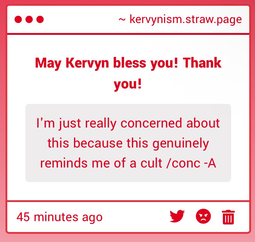 KERVYNISM's tweet photo. [https://t.co/ZEVaF988cX]

ooc *again* to say that this isn't a serious account, i'm just having fun and ragebaiting people

i'd definitely say i don't want it being compared to that tt cult since it was *actually* harmful rather than just a few teens playing around https://t.co/956Bu8Z4S5