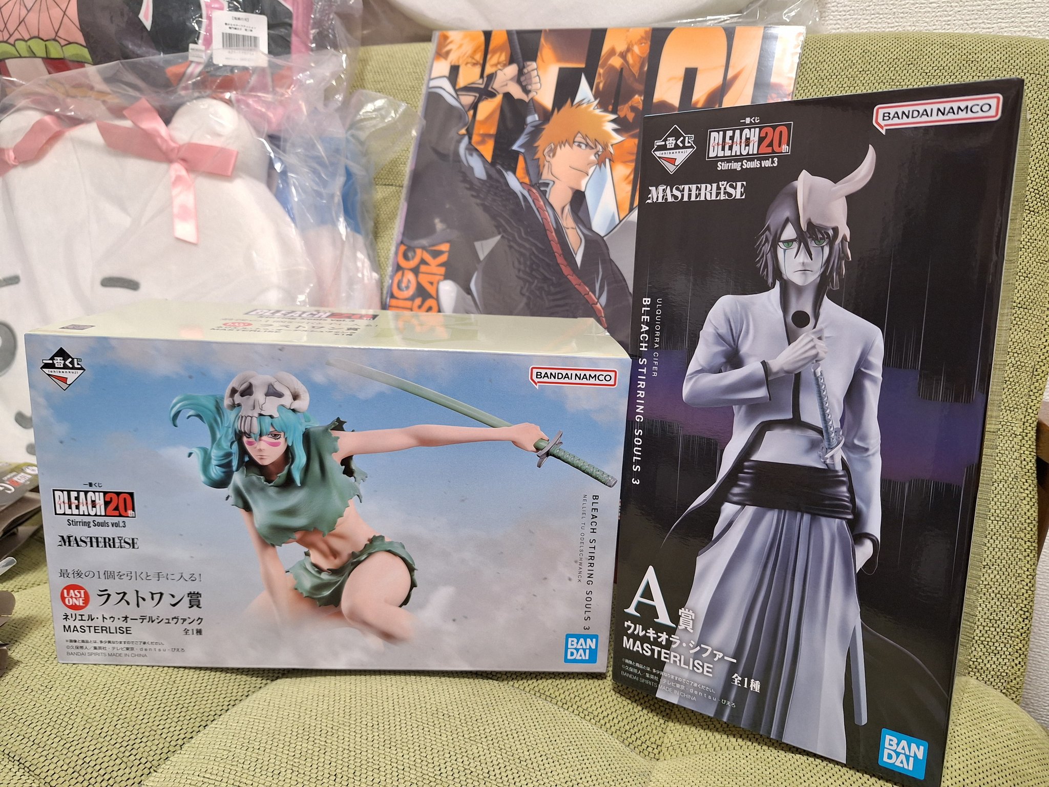 一番くじ BLEACH ラストワン賞 ネリエル ウルキオラ MASTERLISE BLEACH