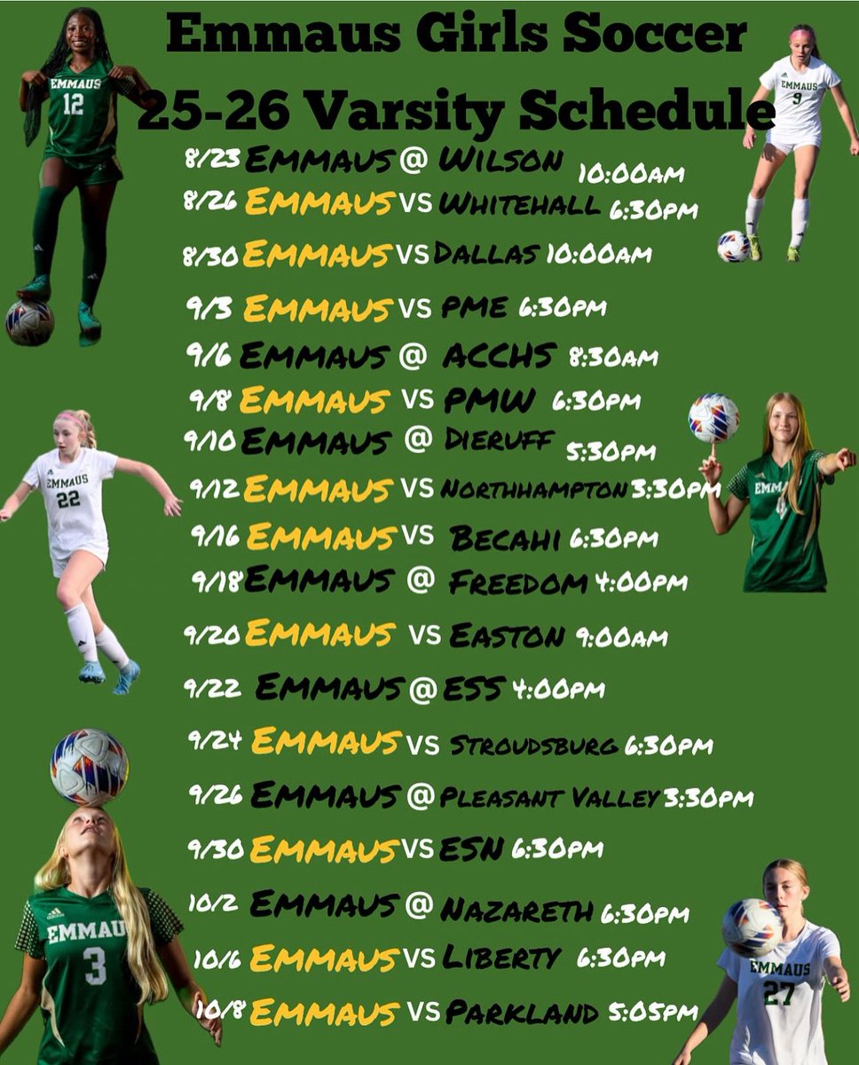 Lizzie_Bender27's tweet photo. @Emmaus_GSOC 🐝⚽️💚💛 @EmmausSoccer https://t.co/HwfVGFoy0O