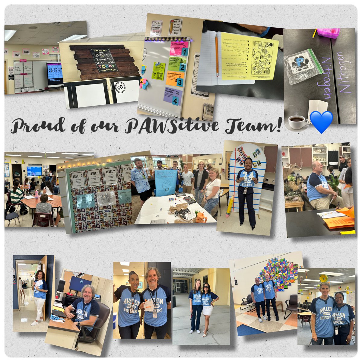 CCHS_mrsmendez's tweet photo. 🐺💙 🤍PAWSome first week, Huskies! Our PAWSitive teams are living out PAWS—Positivity, Accountability, Willingness & SUCCESS! ☕️ Thanks for bringing the Coffee Bean Mindset—we’re leading & transforming every day!🐺💪🏽#HuskyPower #CoffeeBeanMindset #PAWSValues #PAWS💪🏽🦋 https://t.co/jiRBMeASbo
