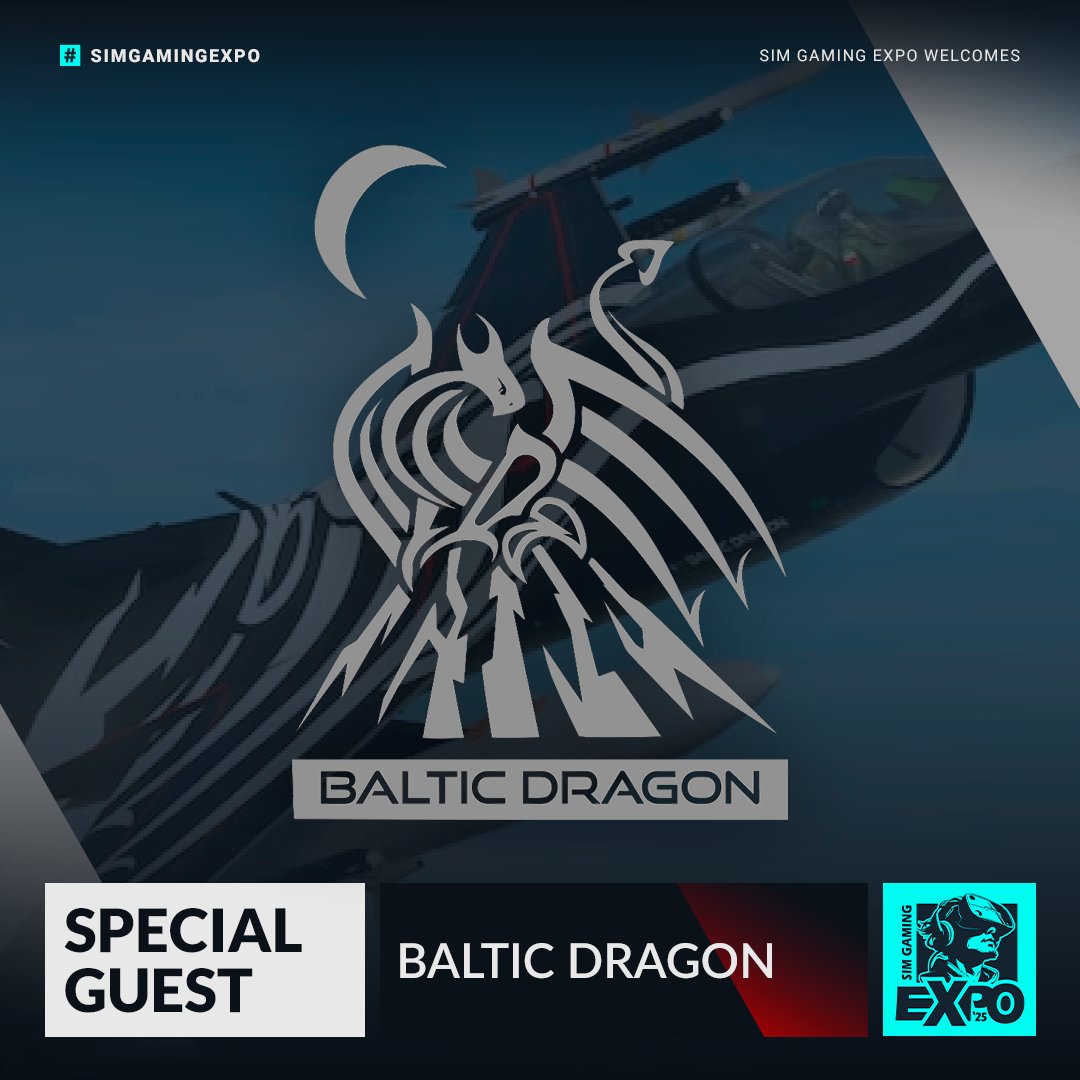 Special Guest Announcement – Baltic Dragon at Sim Gaming Expo 2025! 

We are thrilled to welcome <a href="/BalticDragonDCS/">Baltic Dragon</a>  as a special guest at the Sim Gaming Expo! 

Known as the author of realistic and immersive campaigns for DCS <a href="/eagledynamics/">Eagle Dynamics</a> , Baltic Dragon works alongside the