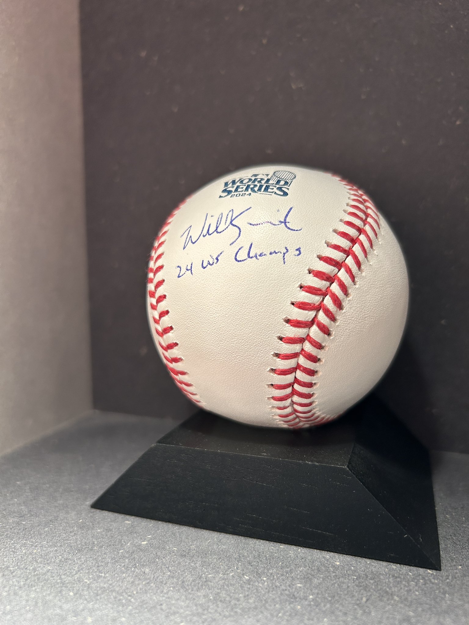 ドジャースウィルスミスの直筆サインボール Fanatics Authentic