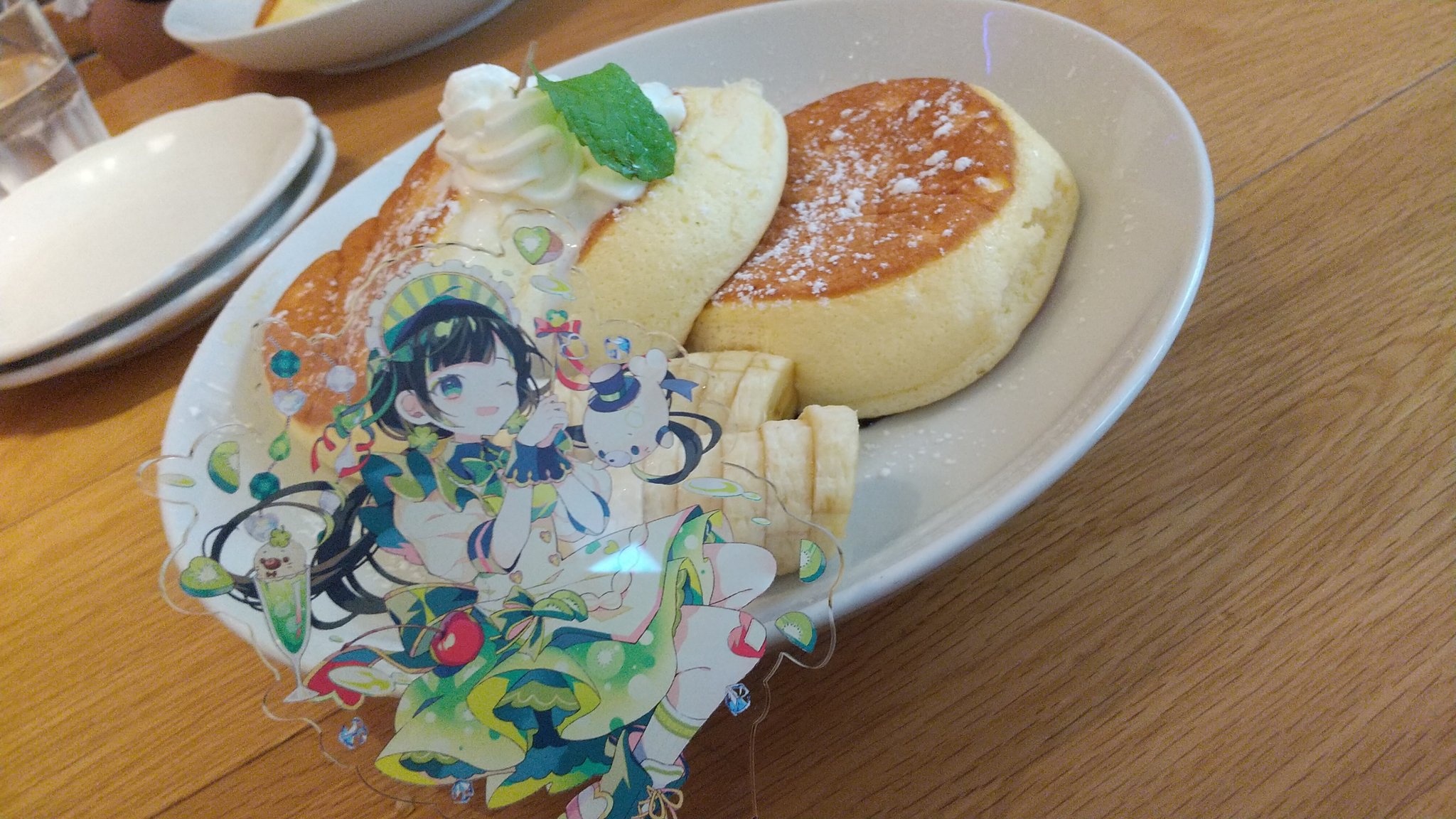 喫茶店のレトロなパンケーキのようせいさん⋆*ぬいぐるみ ぽってり喫茶 パンケーキ ぬいぐるみ - メルカリ