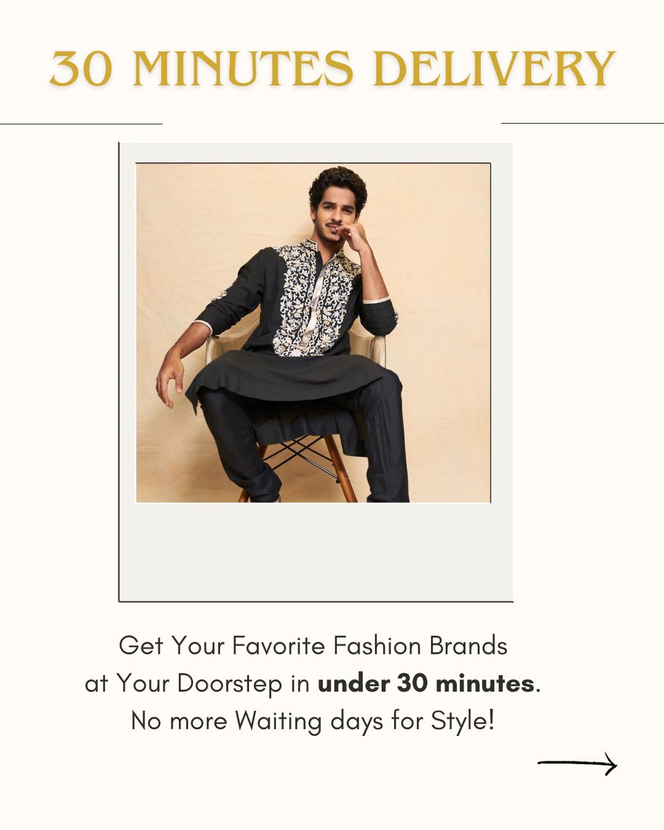 SnazzlShop's tweet photo. Experience the future of fashion with SNAZZL 🚚✨

Wait no more! Premium brands delivered in under 30 minutes.

Upgrade your wardrobe &amp; skip the wait. Shop must-have trends &amp; everyday essentials now!

#Snazzl #30MinDelivery #FashionRevolution https://t.co/8dBwRj4yK6