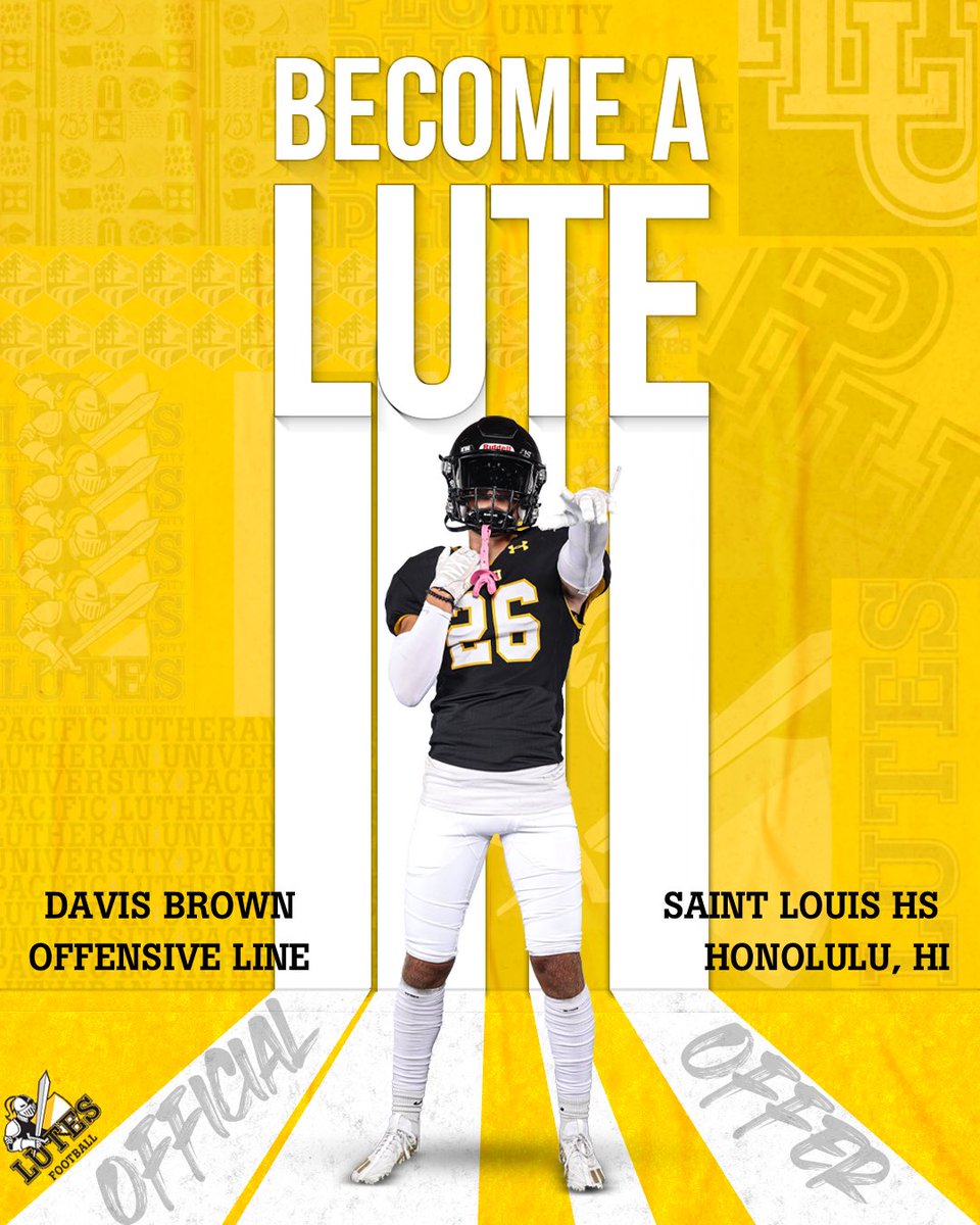 Davis Brown (@davisbrown50) on Twitter photo After a Great conversation with <a href="/Zach_Willis45/">Zach Willis</a> and <a href="/coachrdaley/">Ricky Daley Jr.</a> i’m blessed to have receive my fourth opportunity to Pacific Lutheran university! After a Great conversation with <a href="/Zach_Willis45/">Zach Willis</a> and <a href="/coachrdaley/">Ricky Daley Jr.</a> i’m blessed to have receive my fourth opportunity to Pacific Lutheran university!