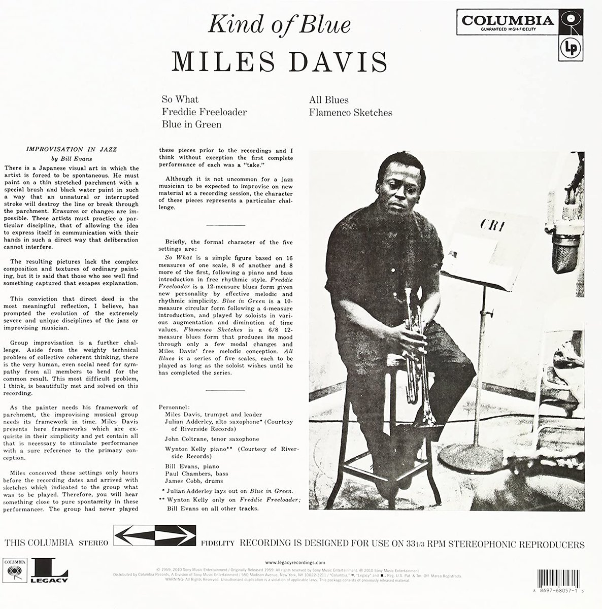spacecowboyhash's tweet image. August 17th, 1959. 

Happy 66th anniversary to Miles Davis&apos;s &quot;Kind of Blue&quot;. 🔵🎺