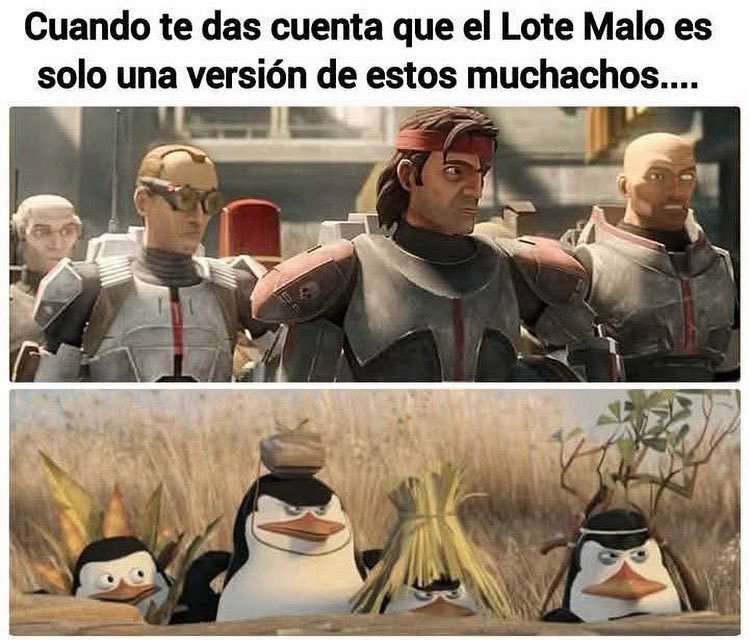 SombradeImperio's tweet image. 🤣🤣🤣🤣🤣🤣🤣🤣🤣🤣🤣🤣
#BadBatch #starwars