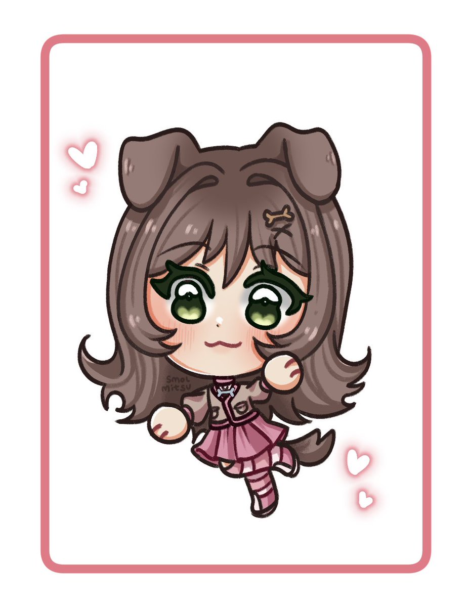 🦴🐶 woof woof 🐶🦴

I'm participating in Sprout Fight loosely throughout the year~ It will be good to experiment with my style there. Lmk if anyone else is joining!

#MitsuArtsu #Chibi #Art #Artwork