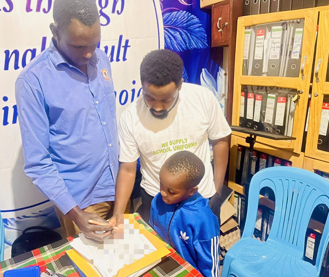 Thanks to the Kalamoja community for hosting us &amp; letting my daughter witness a business contract with the Ministry to supply school uniforms &amp; shoes through <a href="/BajeProducts/">Baje Products</a> , so every child can learn with dignity. At her school “Hill Side Naalya”, kids donate to orphanages &amp; she