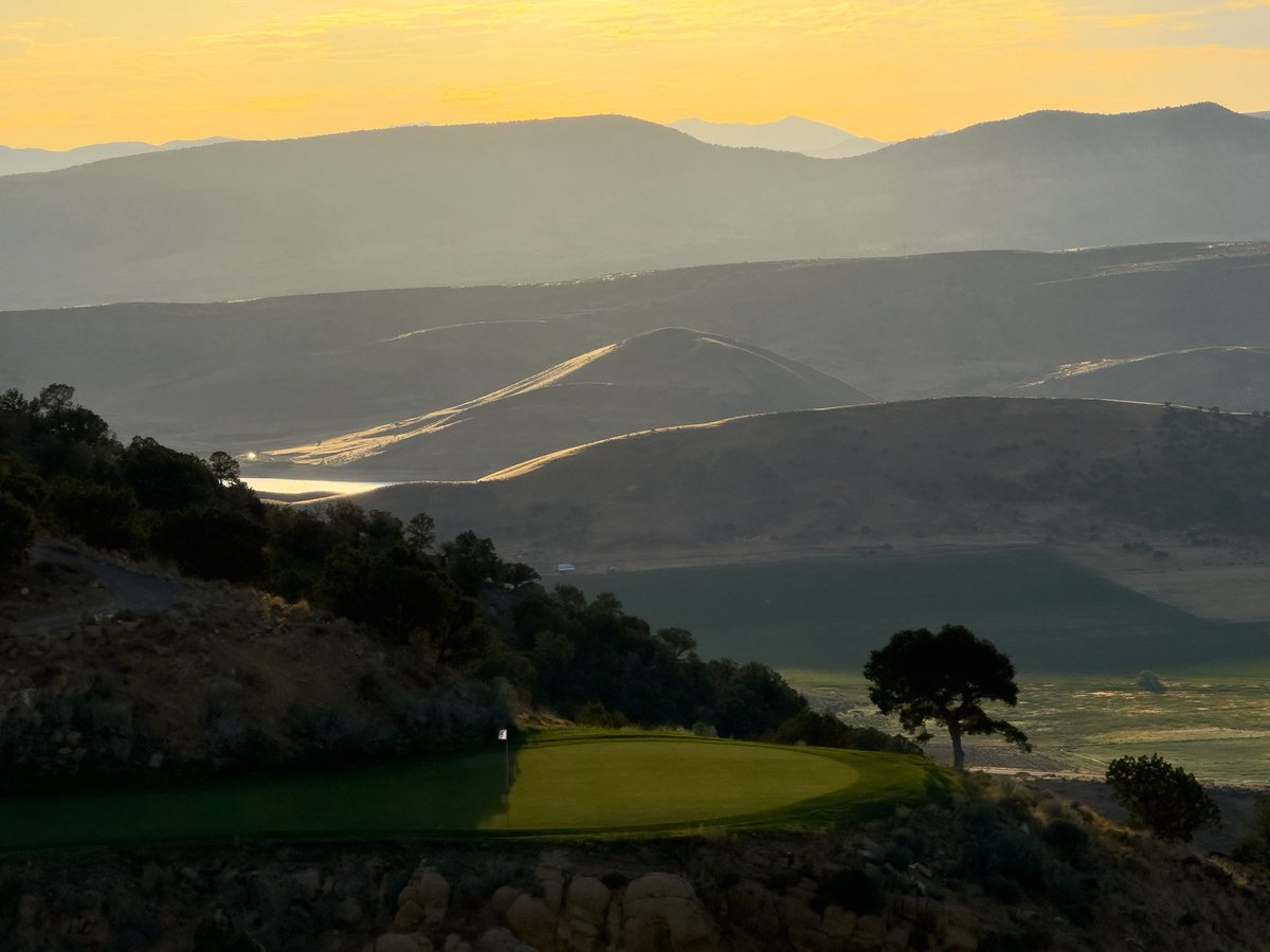 Great weekend. 36 holes of golf and camping. 😍