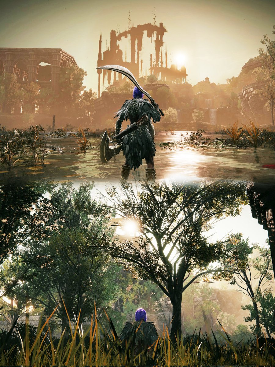 kisa0315ragi's tweet image. レラーナ撃破(何も撮れてなかった🤣)で影のアルターへ😃
ねぇ！どこここ？！転送門あったからプーンて行ったら知らないとこ！超キレイだけどどこ！
そんで誰だオメェェェってなってちょうど始めてみた二刀流で試し斬り😃楽ちぃぃぃ😍
#ELDENRING #ShadowoftheErdtree