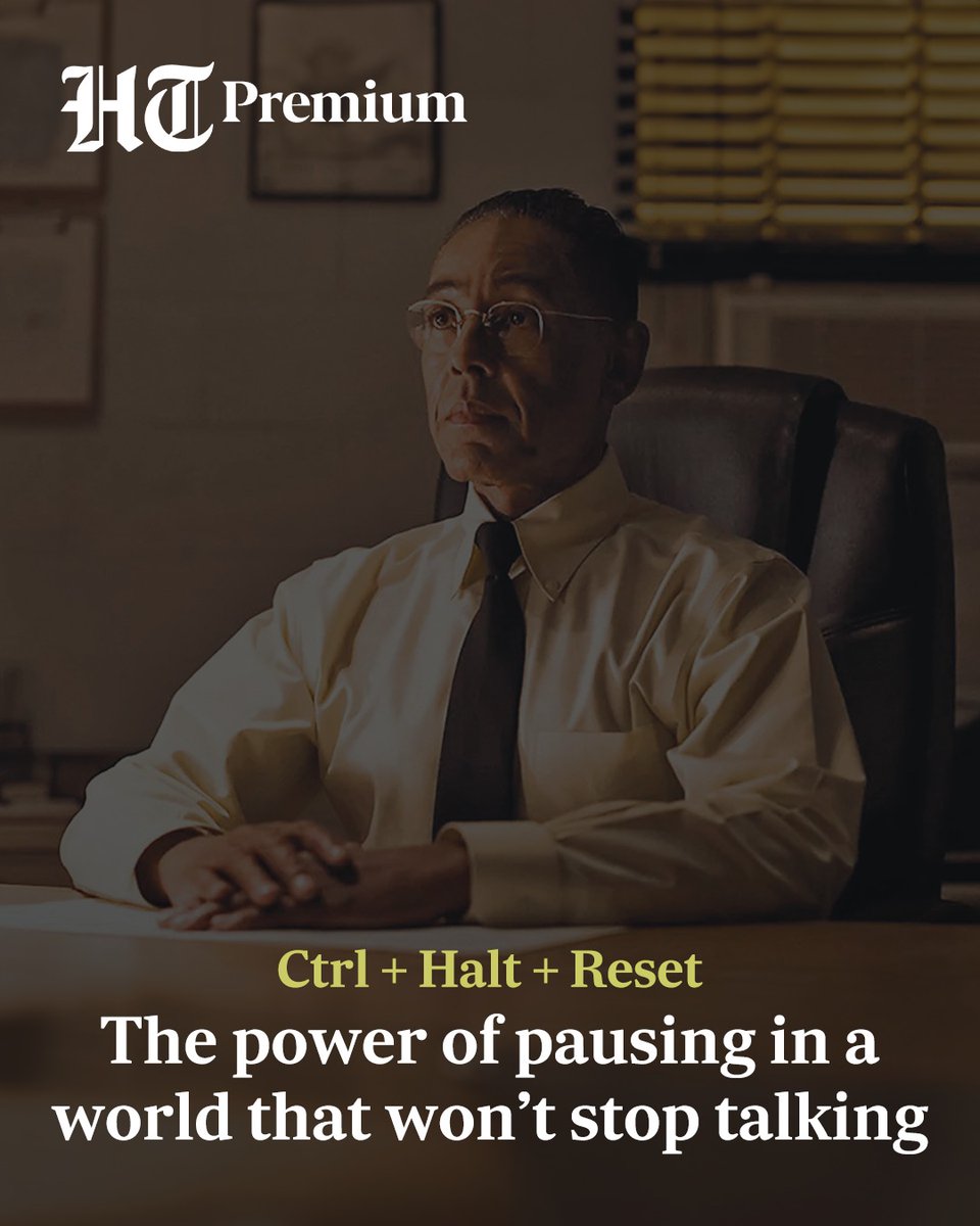 #HTwknd | 💡 In today’s fast-paced world, learning to embrace silence can unlock deeper listening and reveal what often goes unsaid.

Find out how a simple pause can change the way we communicate 👉 hindustantimes.com/lifestyle/art-…

(<a href="/c_assisi/">Charles Assisi</a> ✍️ )