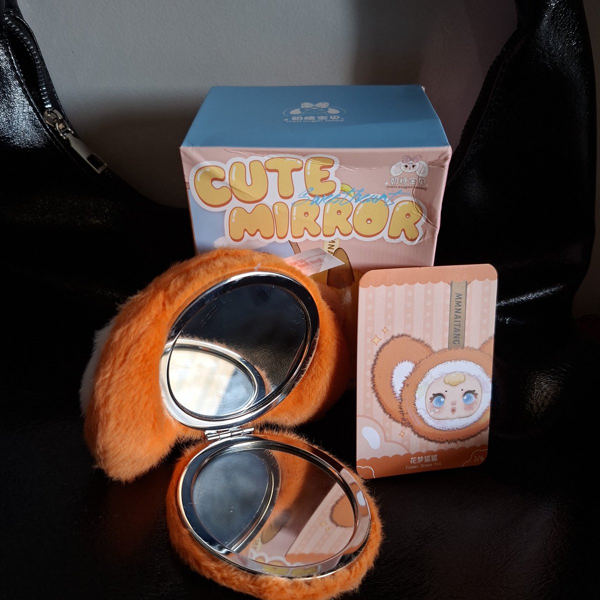 Wts blindbox mm naitang mirror/cermin/kaca orange selected bisa digantung di tas 80k inc all