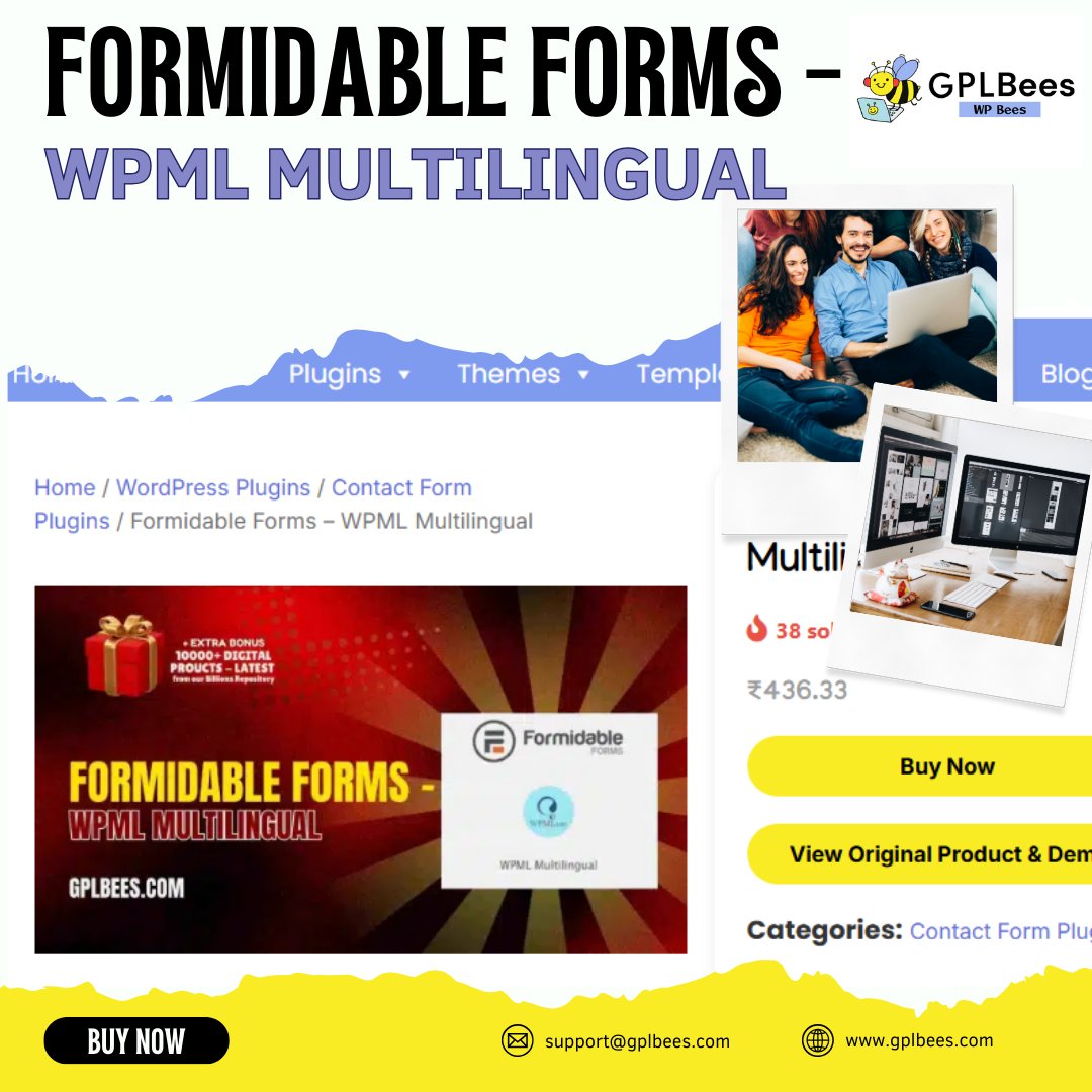 gplbees's tweet photo. 🚀 Expand Your Website’s Global Reach with Formidable Forms – WPML Multilingual

👉 Get it here: https://t.co/pR8Zsf2HTv

#WordPressPlugins #WordPressThemes #GPLPlugins #GPLThemes
#FormidableForms #WPML #MultilingualWebsite #FreelancerLife #WebsiteLocalization #GlobalReach https://t.co/3MSkWmnQ1v