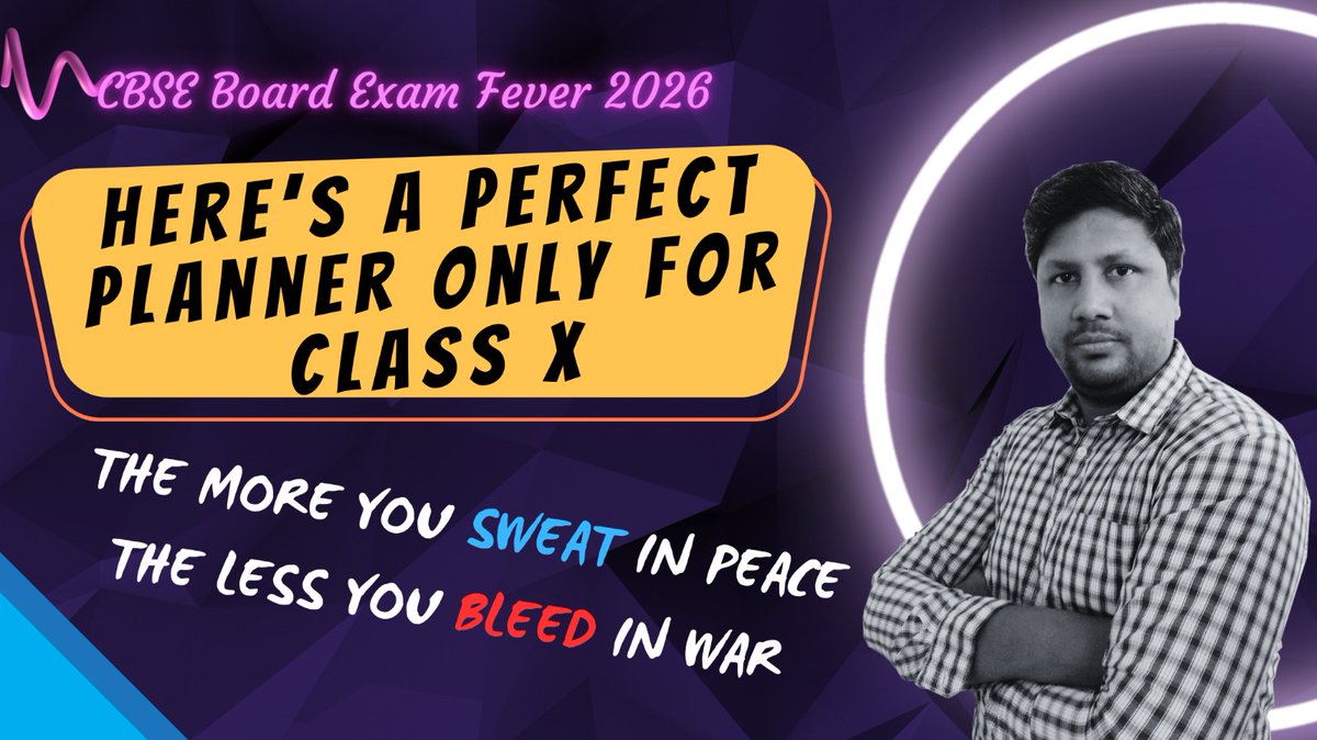 16purkr's tweet image. youtu.be/HoRnrzBL6ME
 #cbse #ncert #cbseclass10 #education #planning #timemanagement #examfever #school #class10 #learning #mentoring #teachers #teacherslife #perfectplanner #clarity #overview #NEP2020 #knowledge #firststep #plan