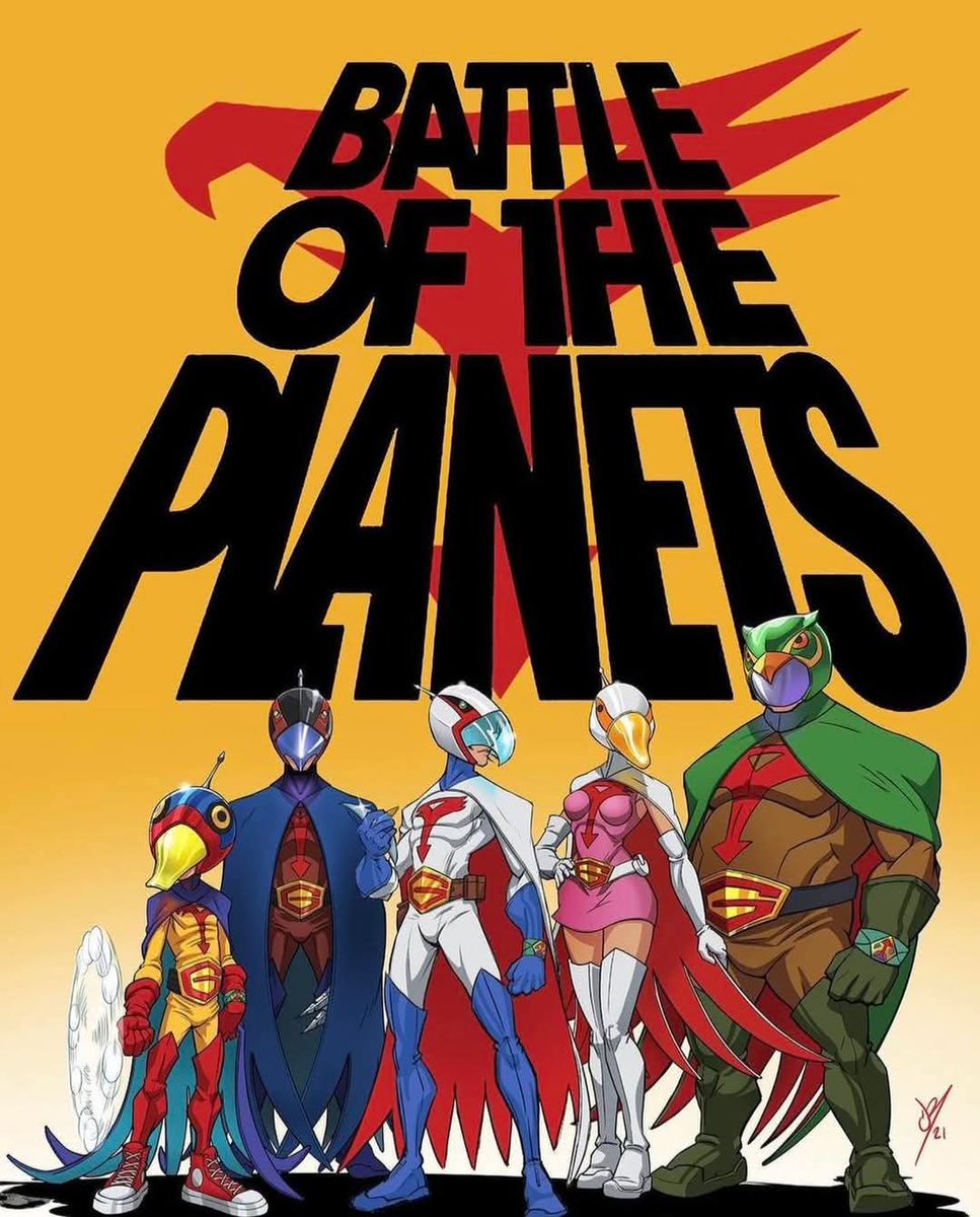 comicbookaddt's tweet photo. The iconic blueprint for the five-member anime team! #gatchaman #anime #battleoftheplanets #scienceninjateamgatchaman #voltcon #tbt https://t.co/jur7NHm9DX