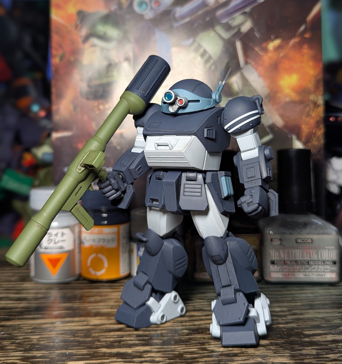 ボトムズ フォークト プラモデル BANDAI ボトムズ コマンドフォークト