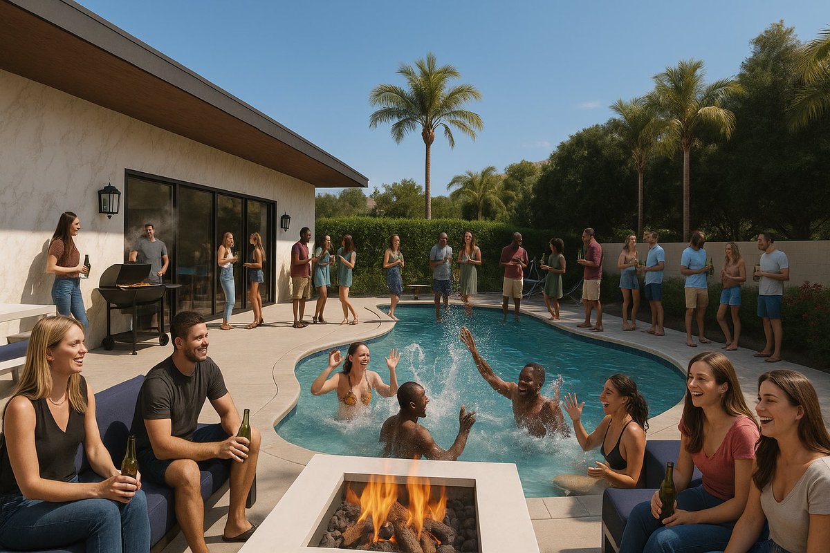 Here we go again, we're in the weekend neighbors 🎉

But remember weekends don’t sleep 🚫 in the BAD Neighborhood 🏚️.

The squad 🧑🏾‍🤝‍🧑🏽’s posted up, laughing loud 😂, weapons ready 💥🔫, and vibes on max 🔊🔥.

This is more than downtime ⏳

It’s the hood’s way 🛣️ of recharging ⚡