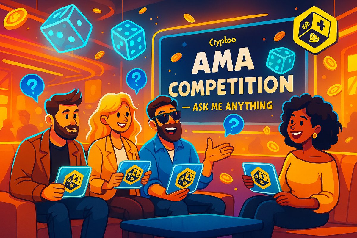 CryptoDice_Club's tweet photo. AMA COMPETITION – Ask, Impress & Win!🎲🔥
Top 15 Winners Wins rewards!🏆
🥇 1st – 3rd: $5 each
🥈 4th – 6th: $4 each
🥉 7th – 9th: $3 each
👍 10th – 13th: $2 each
🎉 14th – 15th: $1 each
• How to participate⁉️
1. Reply your questions in This post, with hashtags #CryptodiceAMA 📌
2. Best & Quality full questions will be picked. 💡
3. All questions will be answered in telegram community on Saturday.✅
4. Winners will be announced on Saturday
5. Rewards will be distributed within an hour personally in winners In-box. 💸
Submission accepted from,
August 17-22 | Winners Aug 23 💰
#Cryptodice #Cryptodicerewards #Cryptodicecontest #cryptodiceamacompetition